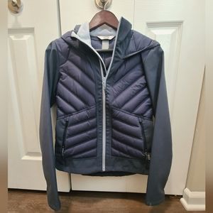 [EUC] Mountain Hardwear Navy Blue Hooded Jacket - Size XS